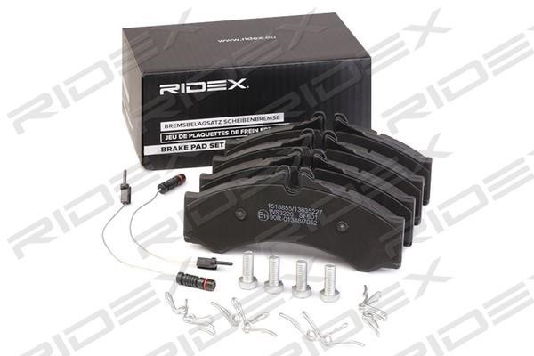 Ridex 402B1076 Brake Pad Set, disc brake 402B1076