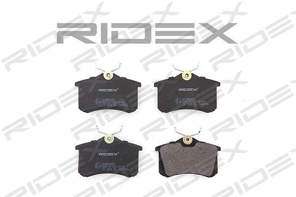 Ridex 402B0029 Rear disc brake pads, set 402B0029