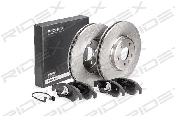 Ridex 3405B0103 Front ventilated brake discs with pads, set 3405B0103
