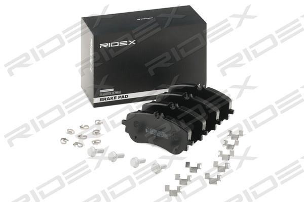 Ridex 402B1408 Brake Pad Set, disc brake 402B1408