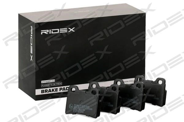 Ridex 402B0598 Brake Pad Set, disc brake 402B0598