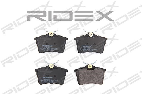 Ridex 402B0383 Brake Pad Set, disc brake 402B0383