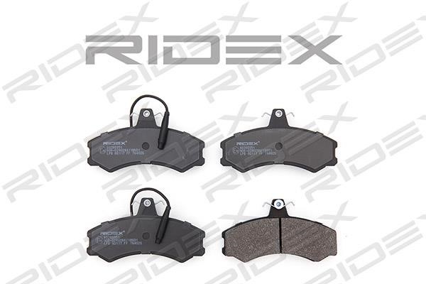 Ridex 402B0351 Brake Pad Set, disc brake 402B0351