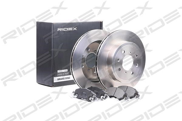 Ridex 3405B0145 Front ventilated brake discs with pads, set 3405B0145