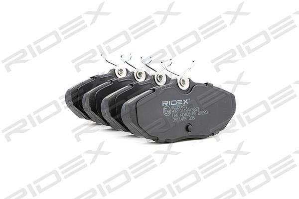 Ridex 402B0651 Brake Pad Set, disc brake 402B0651