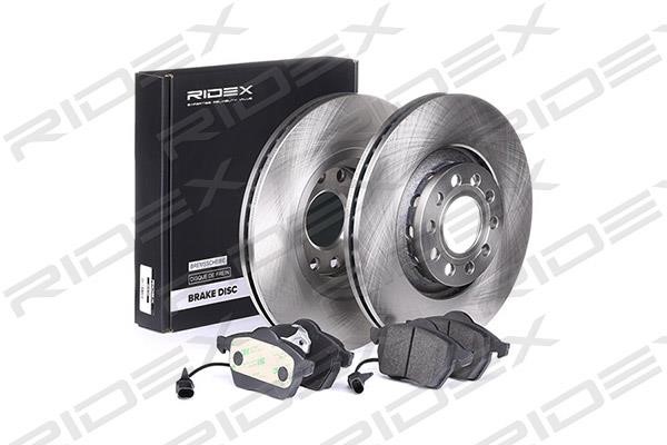 Ridex 3405B0070 Front ventilated brake discs with pads, set 3405B0070