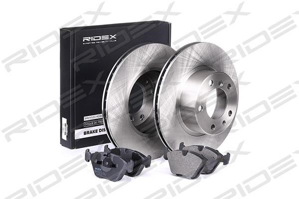 Ridex 3405B0256 Front ventilated brake discs with pads, set 3405B0256