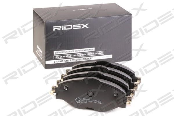 Ridex 402B1157 Brake Pad Set, disc brake 402B1157