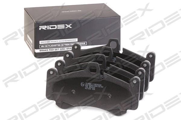 Ridex 402B0943 Brake Pad Set, disc brake 402B0943