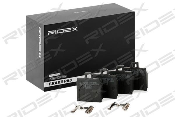 Ridex 402B1187 Brake Pad Set, disc brake 402B1187