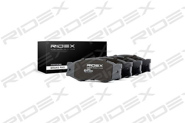 Ridex 402B0721 Brake Pad Set, disc brake 402B0721