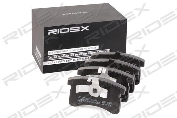 Ridex 402B0606 Brake Pad Set, disc brake 402B0606