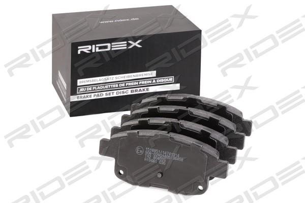 Ridex 402B1350 Brake Pad Set, disc brake 402B1350