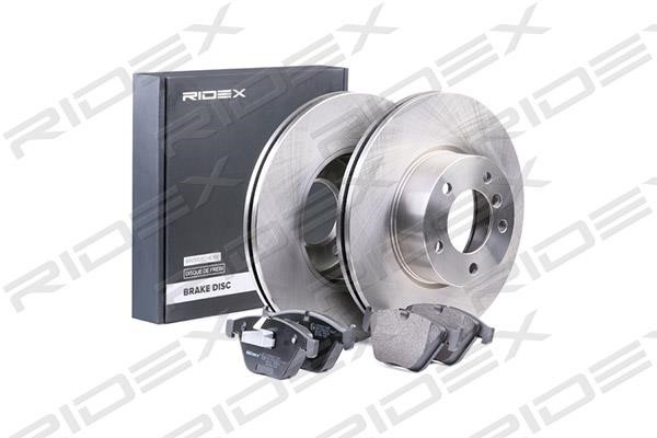 Ridex 3405B0118 Front ventilated brake discs with pads, set 3405B0118