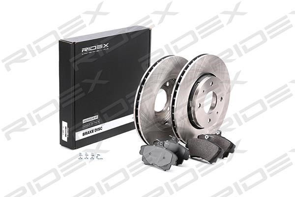 Ridex 3405B0113 Front ventilated brake discs with pads, set 3405B0113