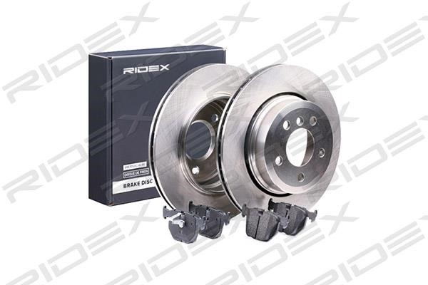 Ridex 3405B0290 Rear ventilated brake discs with pads, set 3405B0290