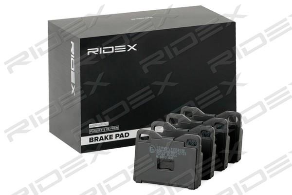Ridex 402B1258 Brake Pad Set, disc brake 402B1258