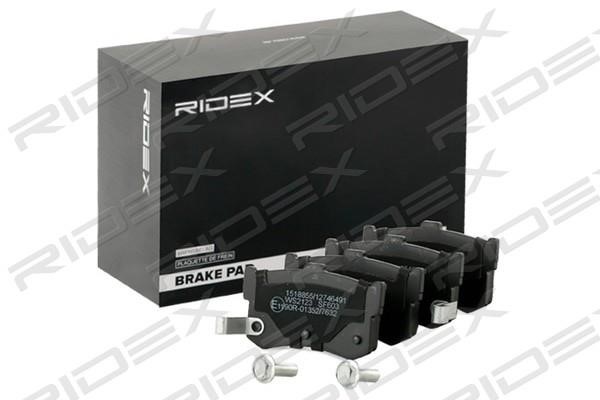 Ridex 402B1127 Brake Pad Set, disc brake 402B1127