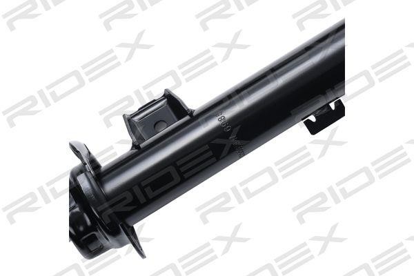 Front oil and gas suspension shock absorber Ridex 854S1633