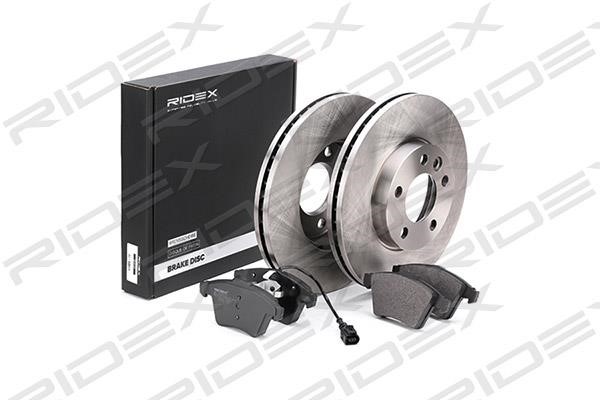 Ridex 3405B0137 Front ventilated brake discs with pads, set 3405B0137