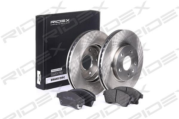 Ridex 3405B0221 Front ventilated brake discs with pads, set 3405B0221