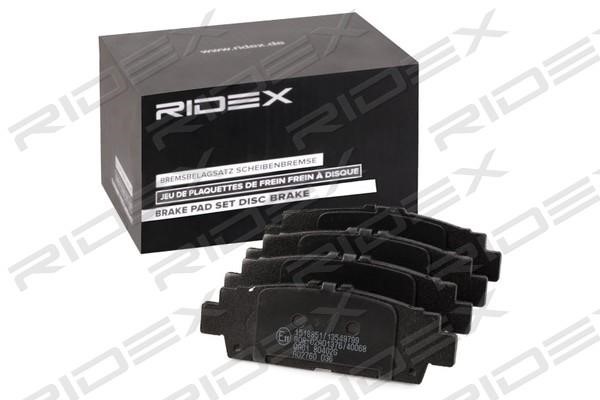 Ridex 402B1210 Brake Pad Set, disc brake 402B1210