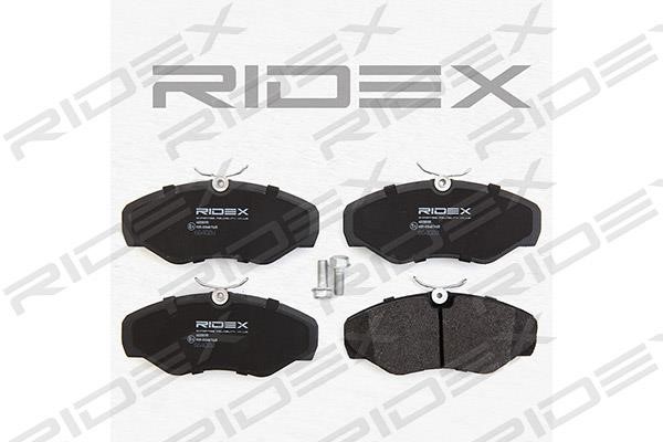 Ridex 402B0110 Brake Pad Set, disc brake 402B0110