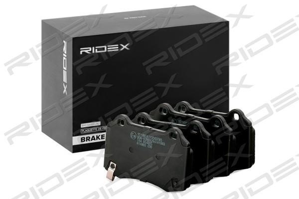 Ridex 402B1291 Brake Pad Set, disc brake 402B1291