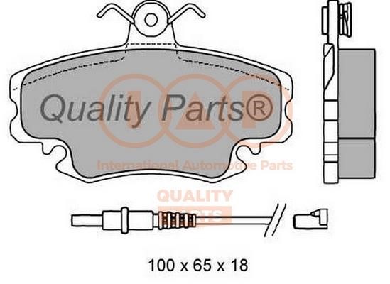 IAP 704-13165 Brake Pad Set, disc brake 70413165