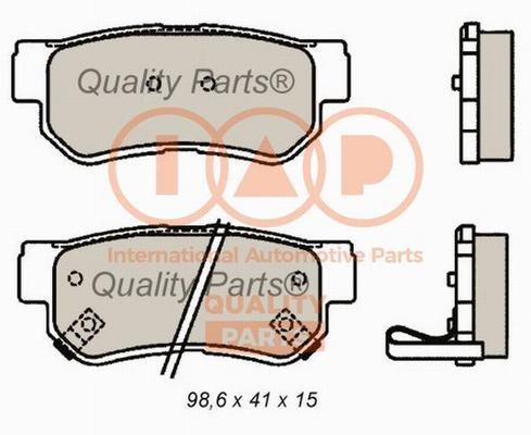 IAP 704-07035X Brake Pad Set, disc brake 70407035X