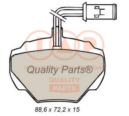 IAP 704-14052 Brake Pad Set, disc brake 70414052