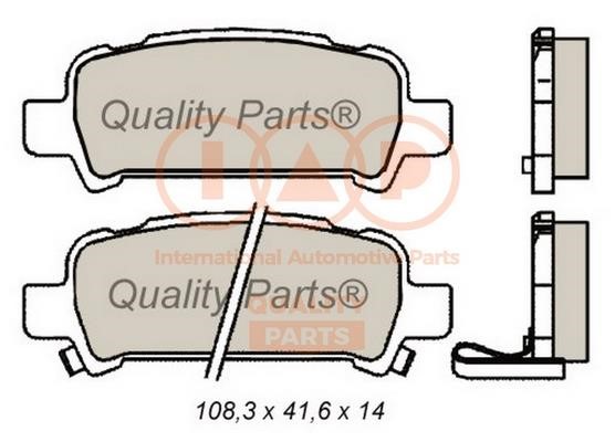 IAP 704-15051 Brake Pad Set, disc brake 70415051