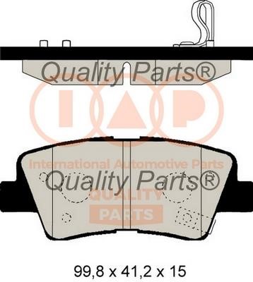 IAP 704-21111 Brake Pad Set, disc brake 70421111