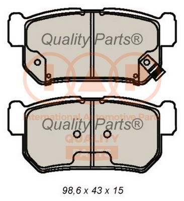 IAP 704-18031 Brake Pad Set, disc brake 70418031