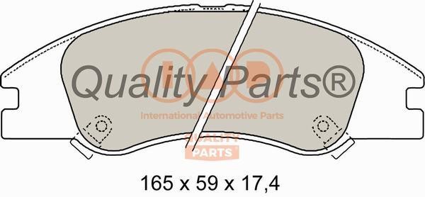 IAP 704-21042X Brake Pad Set, disc brake 70421042X