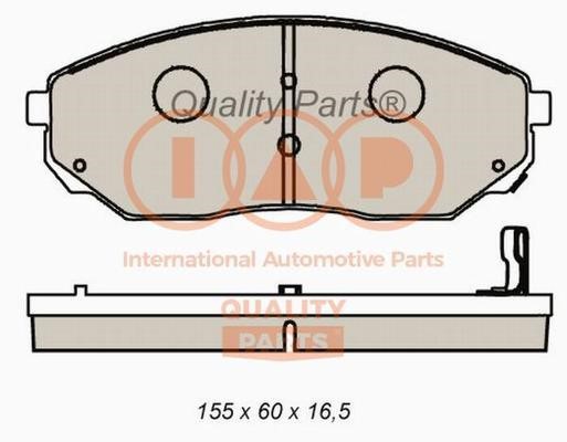 IAP 704-21083X Brake Pad Set, disc brake 70421083X