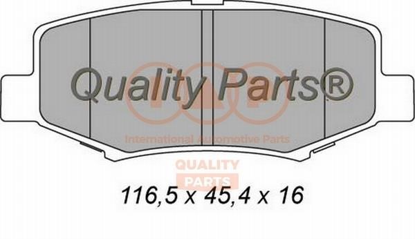 IAP 704-00030 Brake Pad Set, disc brake 70400030