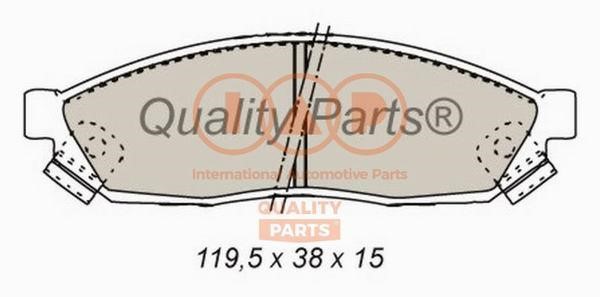 IAP 704-06010 Brake Pad Set, disc brake 70406010