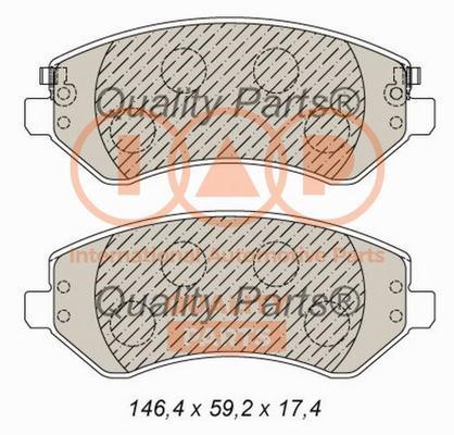 IAP 704-02016 Brake Pad Set, disc brake 70402016