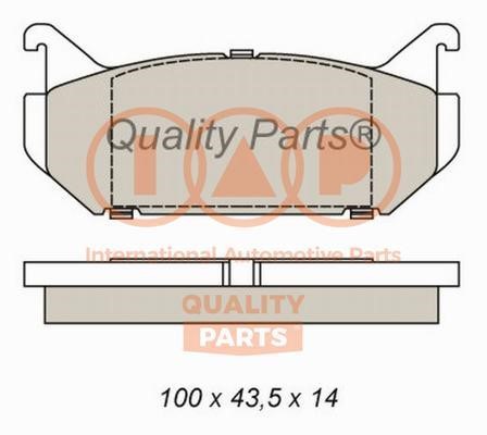 IAP 704-11055X Brake Pad Set, disc brake 70411055X