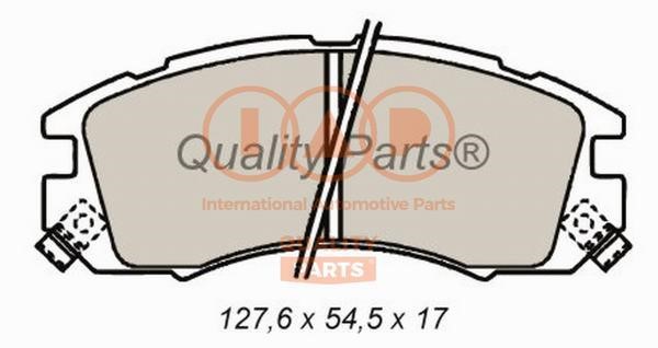 IAP 704-15042X Brake Pad Set, disc brake 70415042X