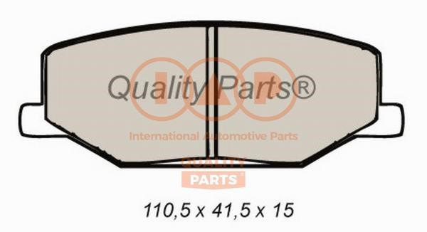 IAP 704-16020X Brake Pad Set, disc brake 70416020X