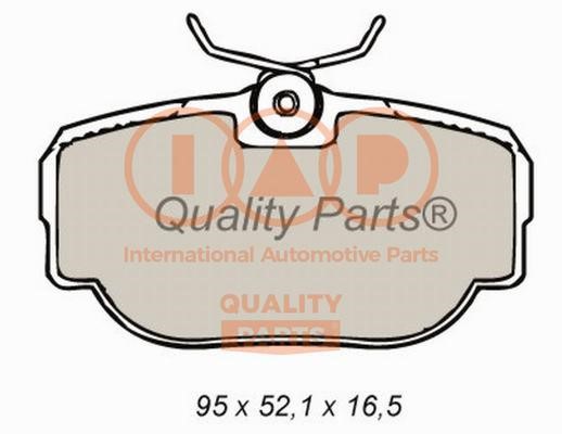 IAP 704-14061X Brake Pad Set, disc brake 70414061X