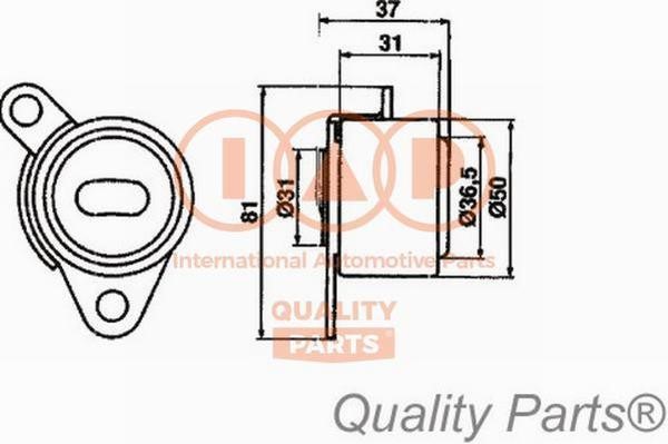 IAP 127-12083 Tensioner pulley, timing belt 12712083