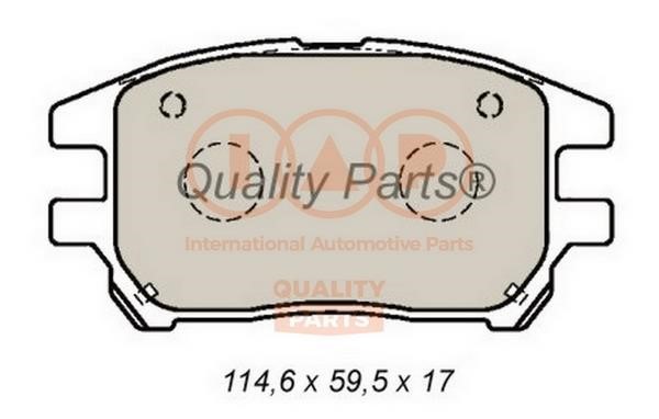 IAP 704-17131 Brake Pad Set, disc brake 70417131