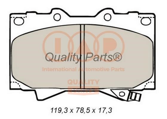IAP 704-17052 Brake Pad Set, disc brake 70417052
