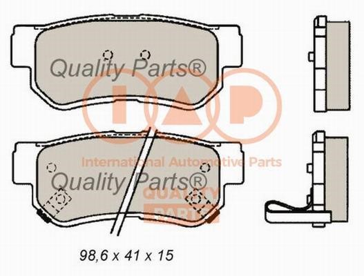 IAP 704-07038 Brake Pad Set, disc brake 70407038