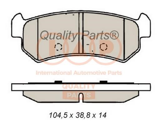 IAP 704-20035 Brake Pad Set, disc brake 70420035