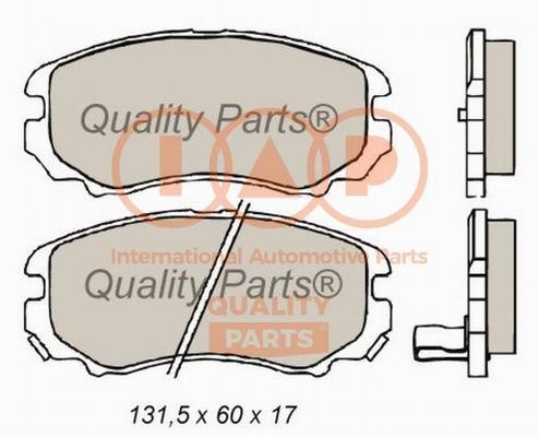 IAP 704-21022X Brake Pad Set, disc brake 70421022X