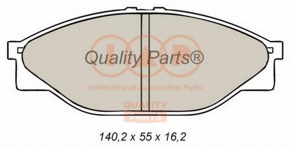 IAP 704-17062 Brake Pad Set, disc brake 70417062